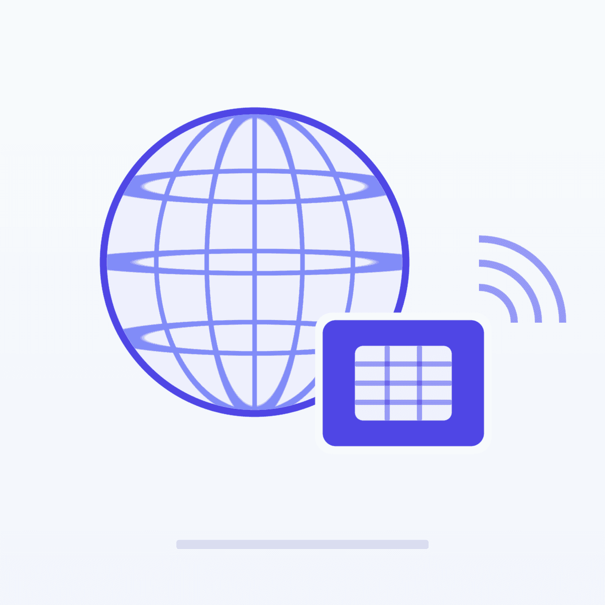 Global travel eSIM covering 100+ countries