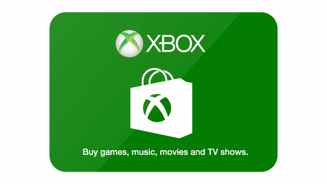 Xbox gift card
